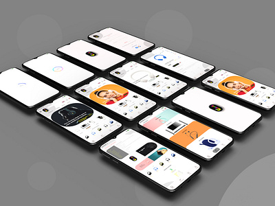 J e-commerce mobile and web app Branding & UI UX designing