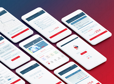 MI LAB app blood test design figma illustration lab test typography ui ux