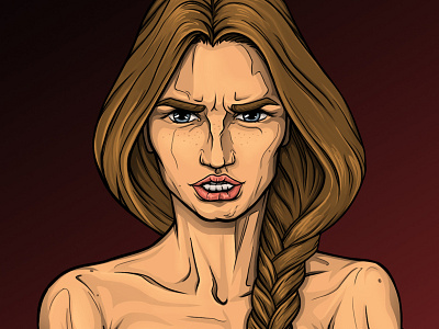 Comic Art Self Portrait character comic comicart digitalart illustration