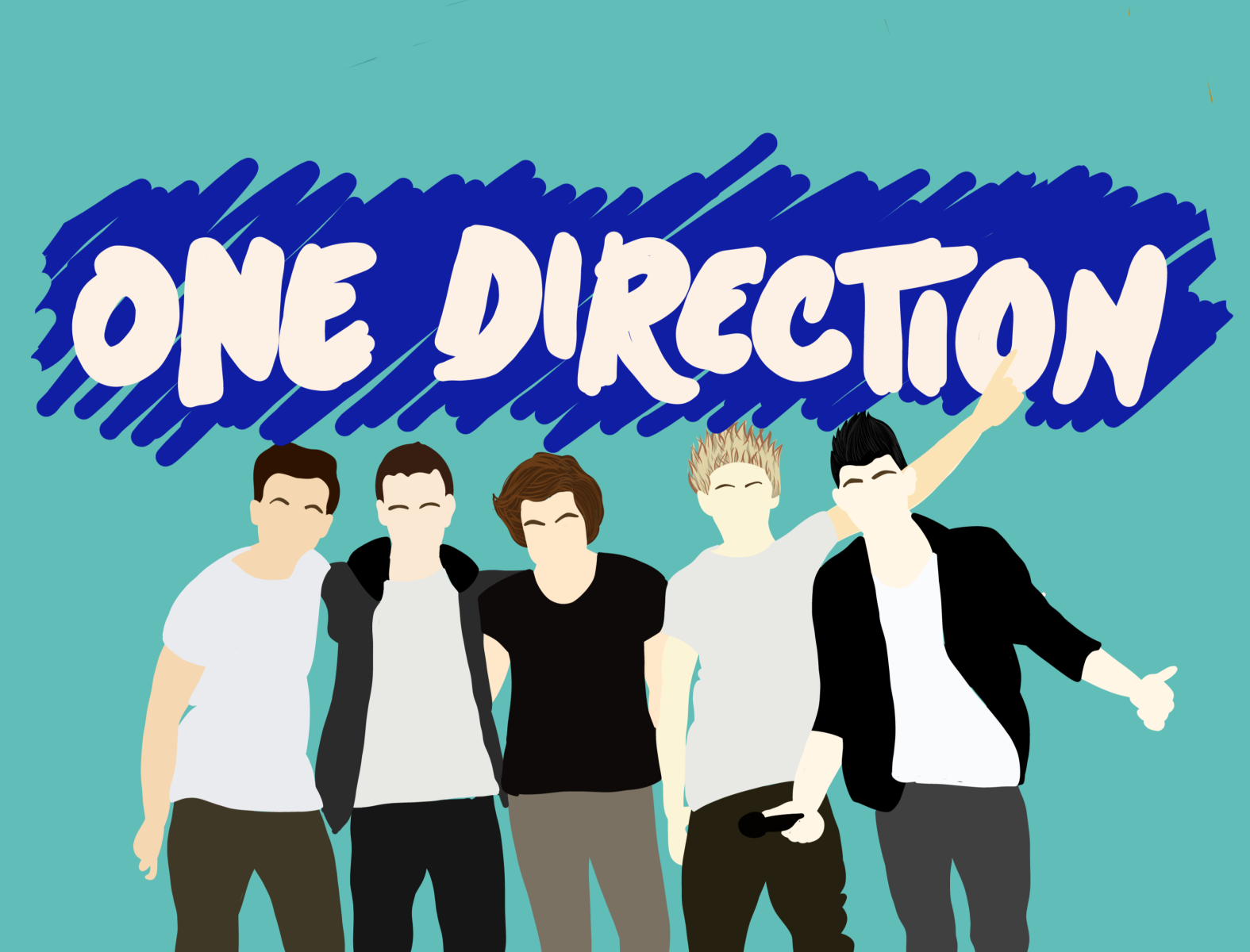 ONE DIRECTION logo | One direction drawings, One direction logo, One  direction tattoos