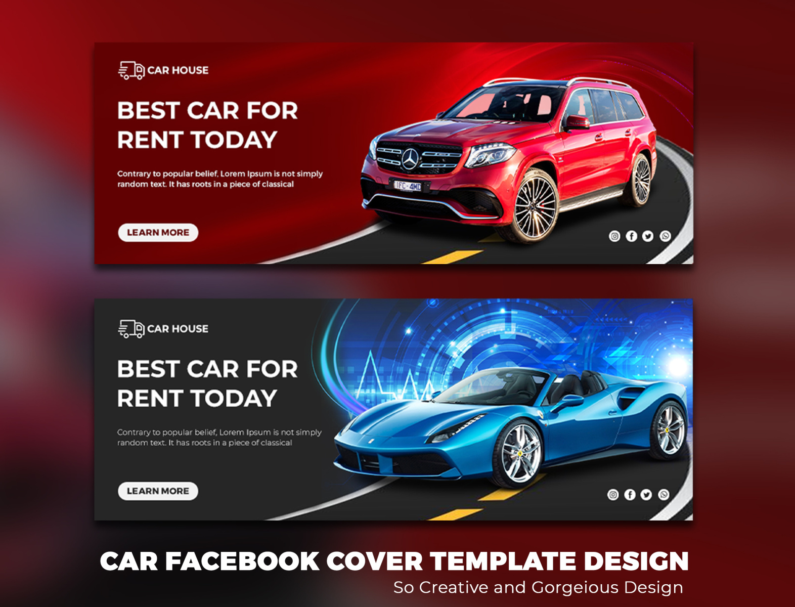 Professional Car Banner Design. by Designerrimon on Dribbble