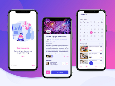 Event App - UI/UX Design