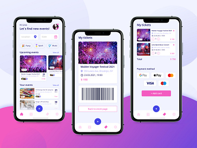 Event App - UI/UX Design