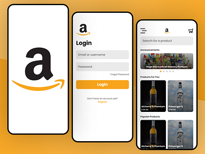 Amazon Concept amazon app app design app ui appdesign concept concept design design figma mobile mobile app mobile ui mobileapp mobileapps redesign ui uidesign