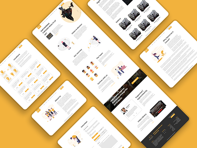 Dance Out Of Poverty concept concept design design figma redesign ui uidesign web webdesign webdesigner