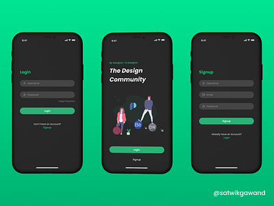 024 - Authentication app app design app ui concept concept design design figma mobile ui uidesign