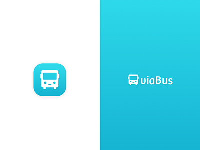 App Icon - Daily UI #005 app appicon blue brandidentity branding bus dailui design icon illustration logo ui