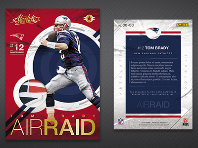 Military-Style Insert Series brady football sports tom trading cards