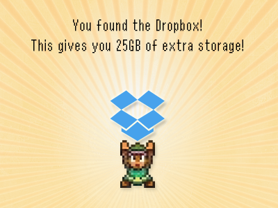 Extra Storage dropbox link pixel playoff zelda
