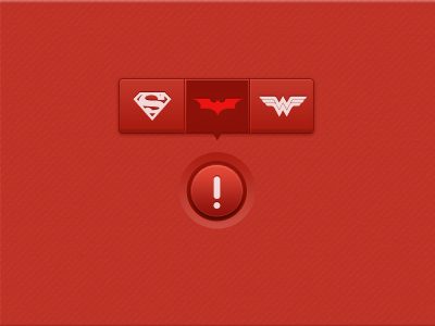 Help Tooltip batman button rebound red superman tooltip wonder woman