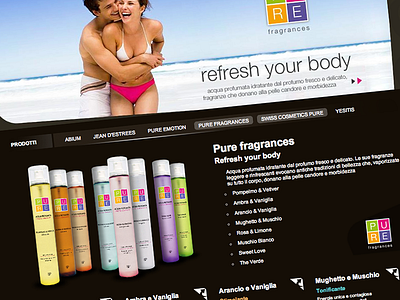 Wellness products complic complic studio fragrances photo products ui website wellness