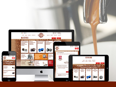 Coffiplanet Responsive E-commerce