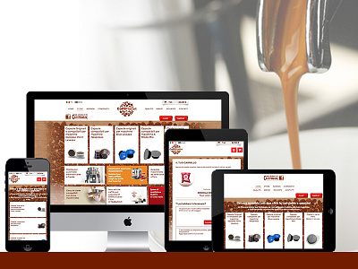 Coffiplanet Responsive E-commerce buy online caffe coffee coffee shop complic e commerce ecommerce responsive studio webdesign website