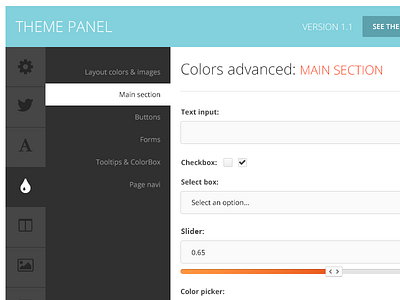 G Wp Theme Minimal Responsive Admin Panel admin panel clean minimal slider web design wordpress theme