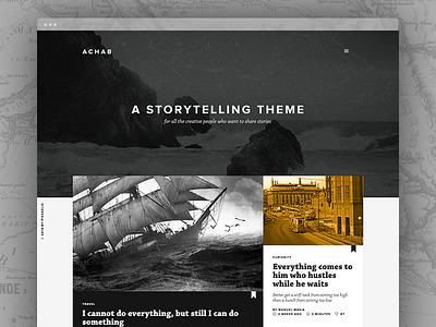 Blog-Magazine Sneak Peek blog magazine typography web design wordpress theme