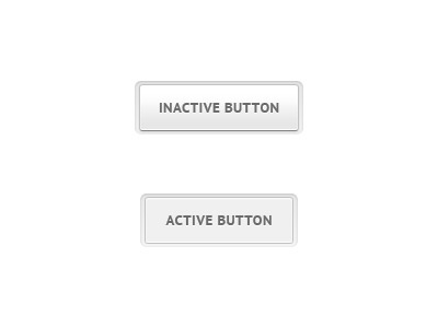 Buttons buttons clean css psd rebound