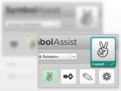 SymbolAssist well suggestion