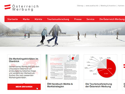 Austria Tourism B2B Portal Relaunch