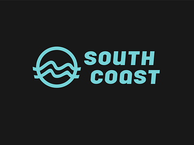 SOUTH COAST SWIMWEAR - LOGO DESIGN fashion branding logo logo design logo design concept logomark logotype swimwear branding typography wordmark