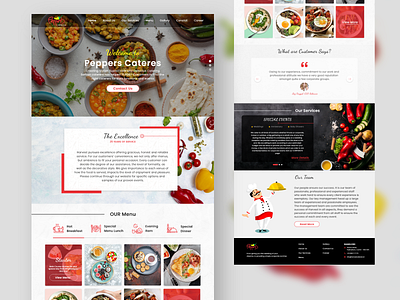 Catering Web Design