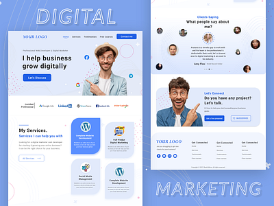 Digital Agency Landing Page