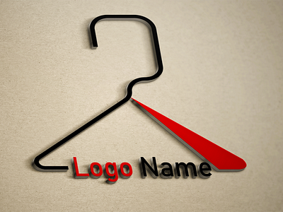 hanger m brand identity construction design flat icon illustration illustrator logo minimal vector