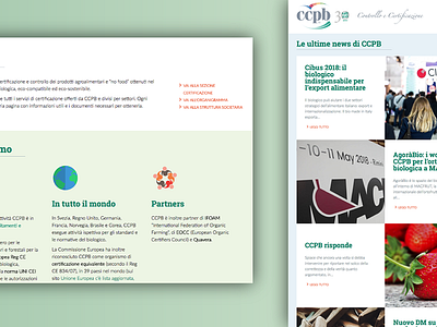 CCPB bio biological graphic graphic design icons organic organic agrifood project ui ux website works