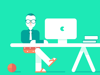 Back to Work graphic graphic design icons infographics material design season spring work