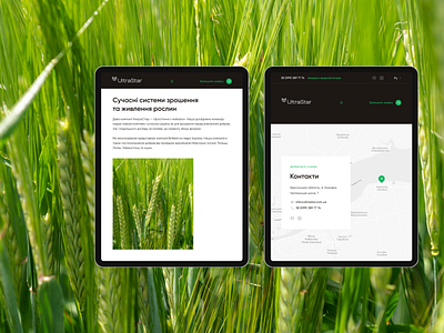 UltraStar — Project agriculture business design ui web