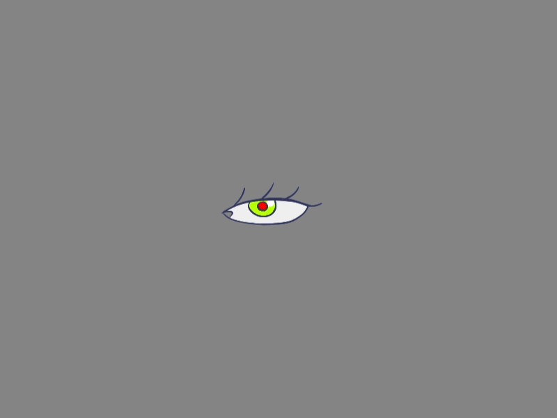 eye 2d animatedgif animation cell eyeball loop motiongraphics renatorena
