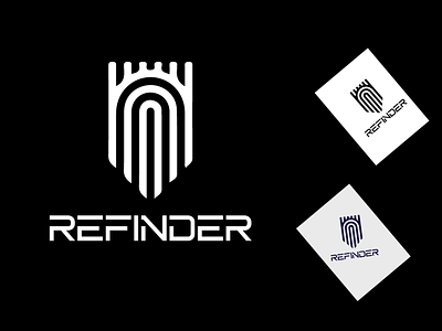 refinder logo for fiver business logo creative logo design flat lay illustration logo logo design minimalist minimalist logo