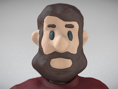 3D Clay Character Experiment