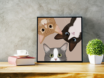 Cat Portraits - for a proud owner