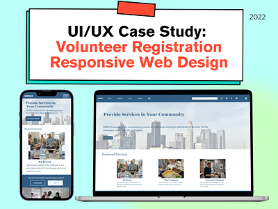 UI/UX Case Study for a Volunteer Registration Form