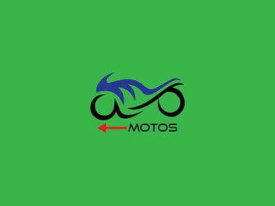 Motos Logo branding design design flat illustrator logo luxury logo minimal minimalist logo robin237 unique