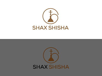 Shax Shisha logo branding branding design design logo logodesign logodesigner logos luxury logo robin237 unique