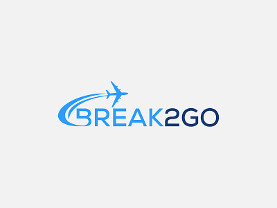 Break2Go Logo Design airplane branding branding design break2go break2go design illustrator logo logo designs logodesign logos logotype minimal minimalist minimalist logo technology text badge texture typography vector