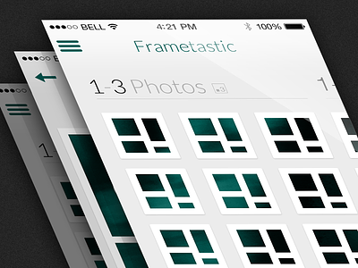 Frametastic for iOS 7 app flat frame frametastic ios7 lato light thin