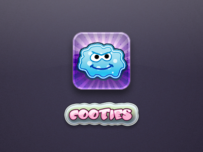 Cooties iPhone Game Logo game icon illustration iphone logo