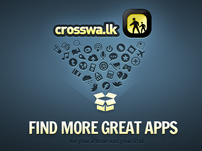 Crosswalk Homepage Detail apps crosswa.lk hero icons tagline