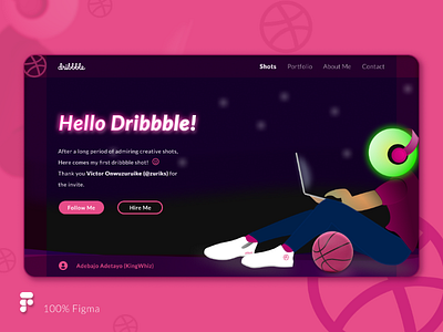 Hello Dribbble!