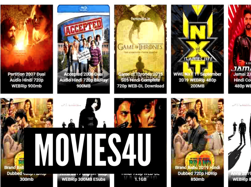 Movies4u 36 Sites