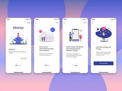 Biddy Onboarding Flow