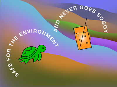 S'wheat Illustration design ecofriendly environmental environmental design illustration swheatstraws web web design