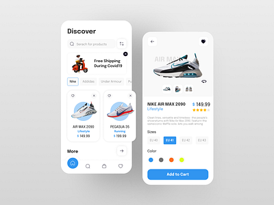 Shoes eCommerce apperal buy clothes clothing ecommerce ecommerce app ecommerce design shoes shoes app shoes store shopping shopping app shopping cart trainers