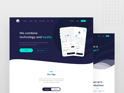 Landing Page Design landingpage responsive design responsive web design responsive website startup webdesign