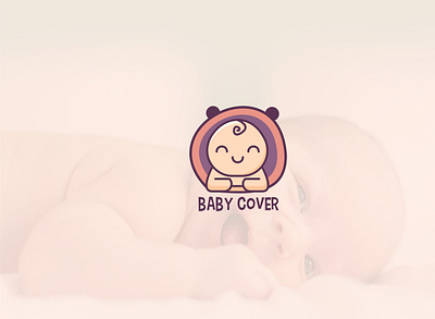 Baby Cover baby cute graphic design illustration logo soft