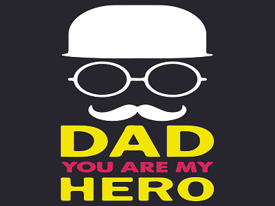 Father's Day Lettering Design. Printing For T Shirt, Banner etc. animation branding dad day design father and son graphic design illustration logo motion graphics shirt design shirts t shirt typography vector