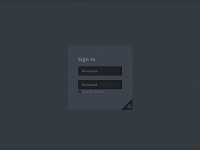 Freebie: Sign In Form form log in login login form sign in sign in form signin