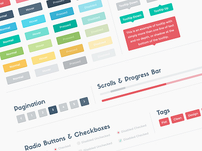 Flato Lite: Flat UI Kit